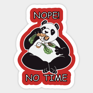 Nope - No Time Sticker